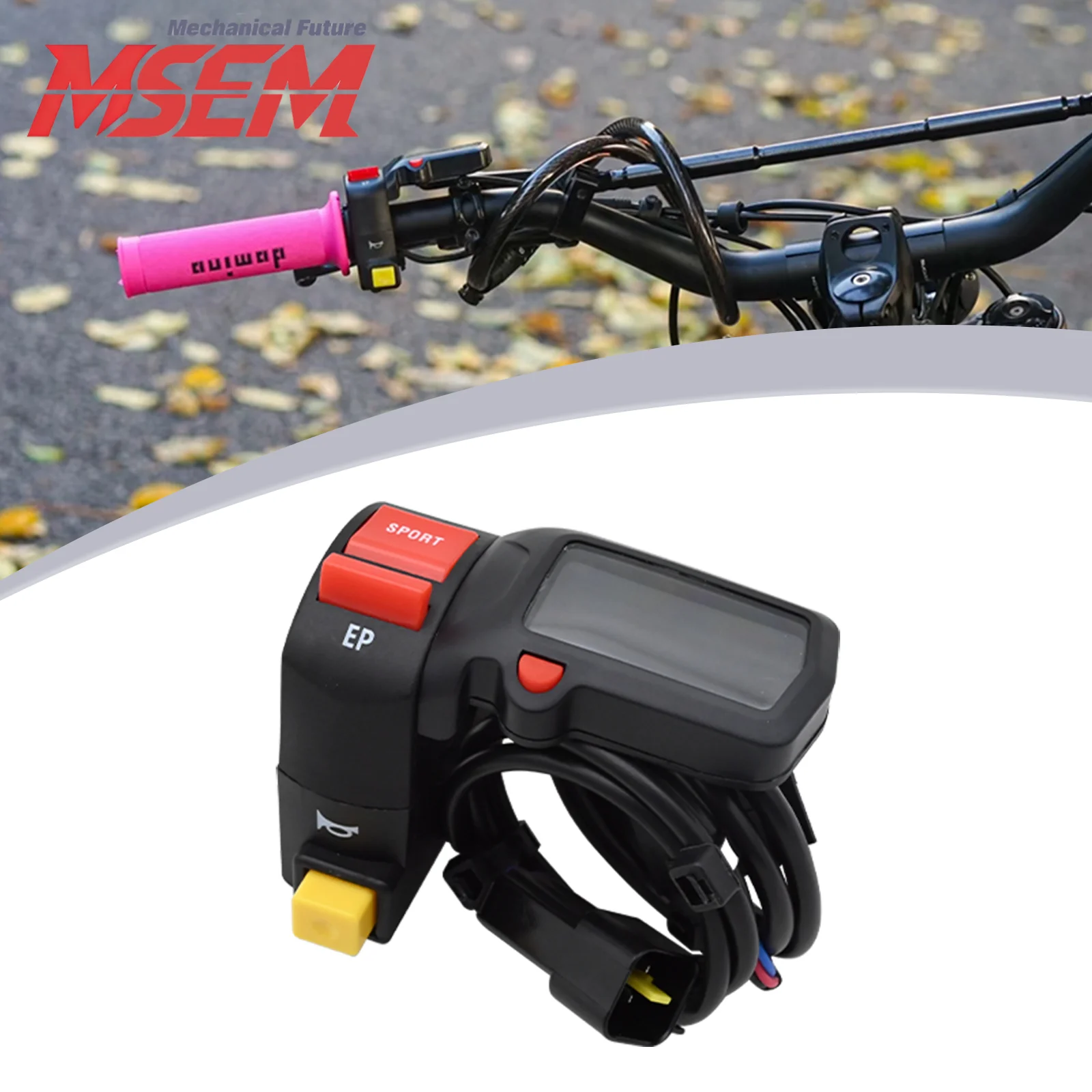 Boutons de commutation de klaxon pour moto électrique Sur-Ron Light Bee S Light Bee X, sélecteur de mode électrique SPORT/EP