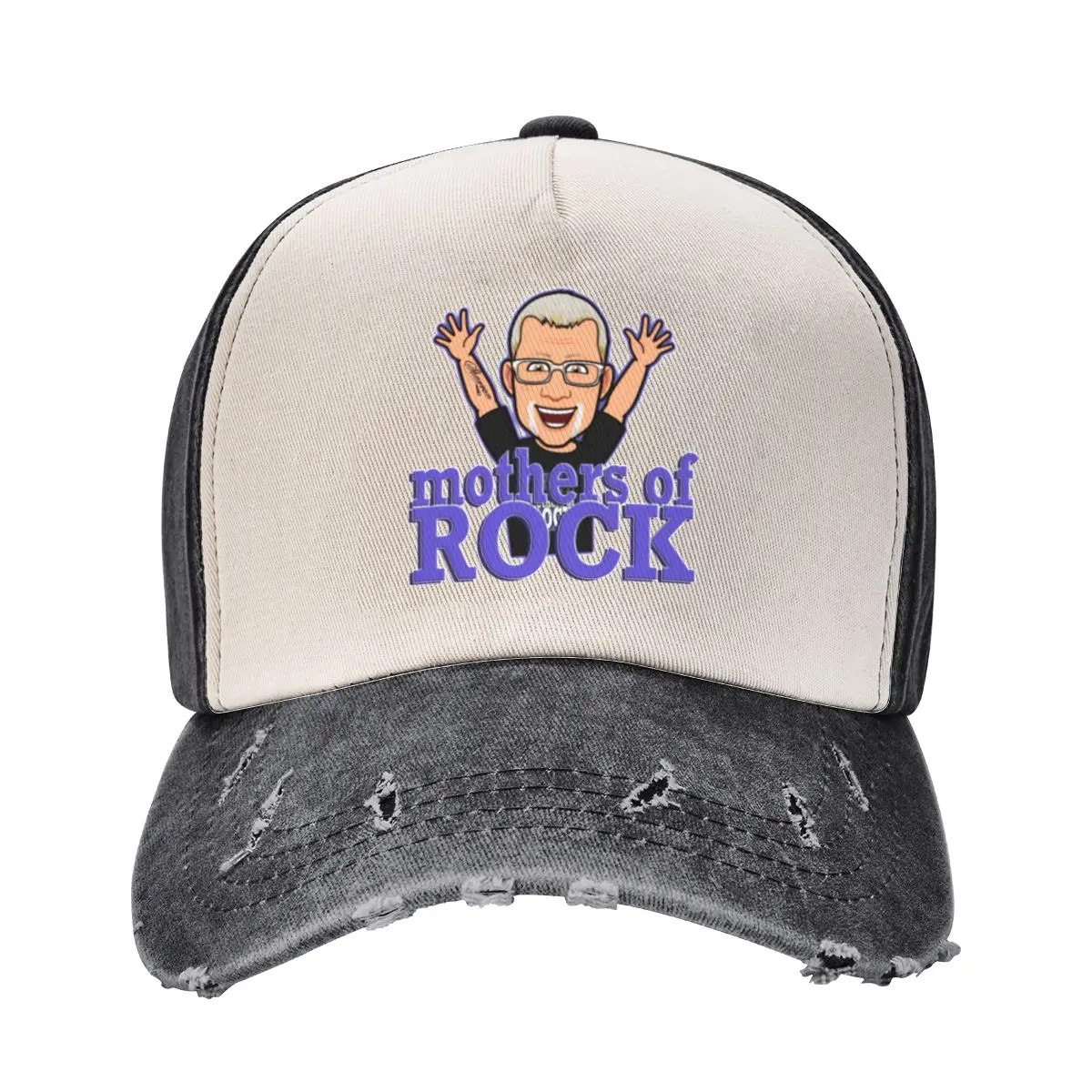 Mothers Of Rock (band) Petey on PA Collection Baseball Cap Horse Hat custom Hat Dropshipping beach hat Ladies Men's