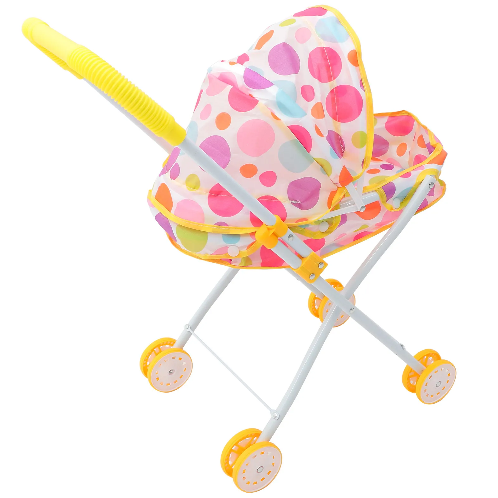 small-simulation-stroller-lightweight-compact-cart-for-kids-pretend-play-baby-stroller-for-birthday-gift