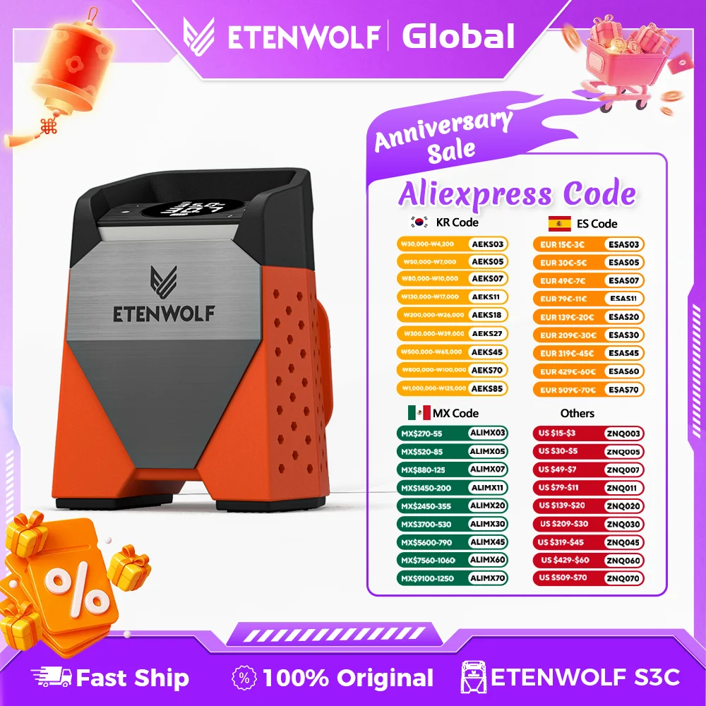 רכב ETENWOLF מאליאקספרס — מ-AliExpress