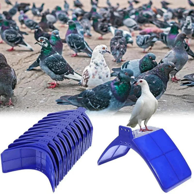 

10 шт. легких пластиковых перекладин для голубей, подставок для отдыха, кронштейнов для гнездования, аксессуаров для клеток для птиц