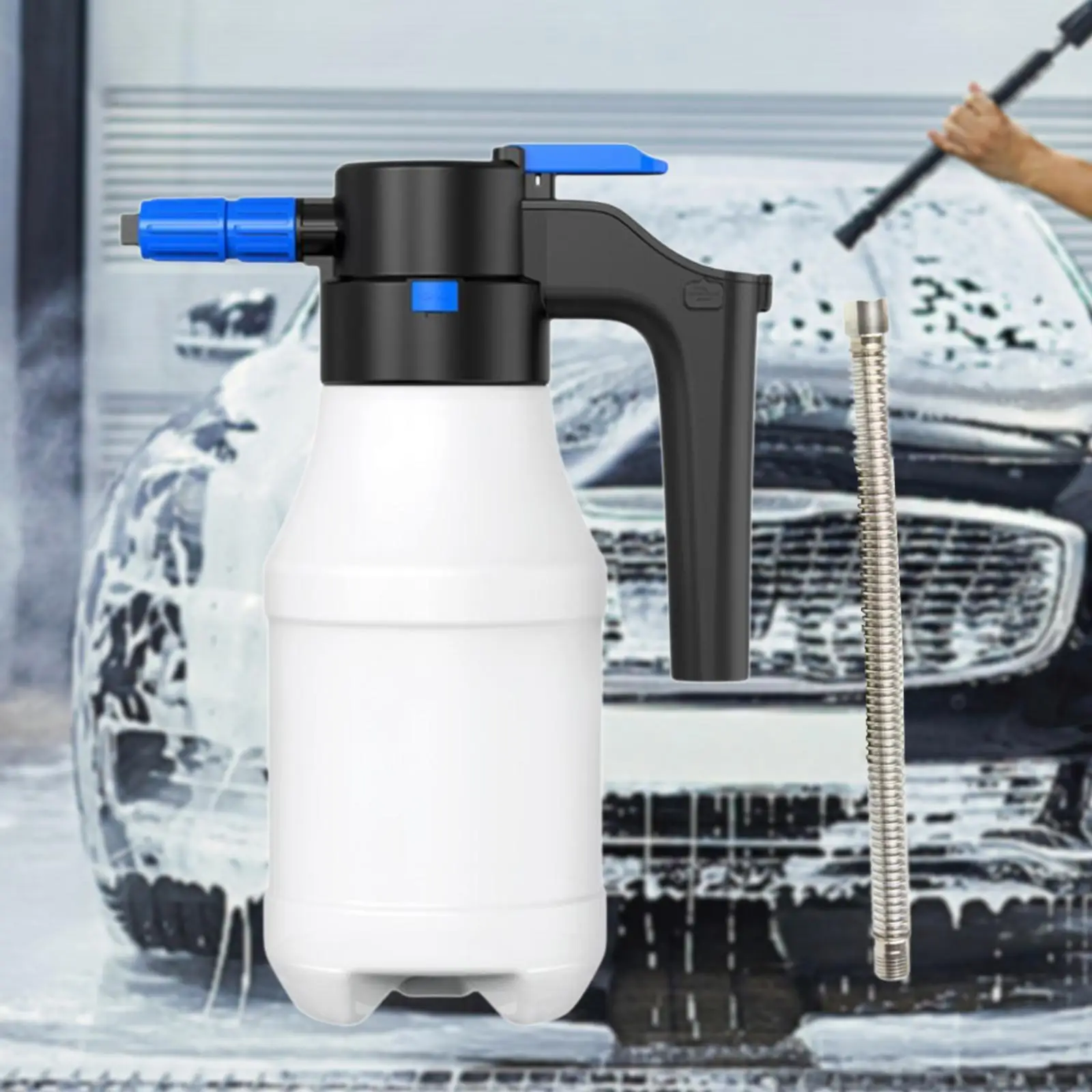 Electric Car Foam Sprayer Multifunctional Pressure Sprayer Car Washing Accessory for Lawn Watering Vehicle Beauty Car Detailing