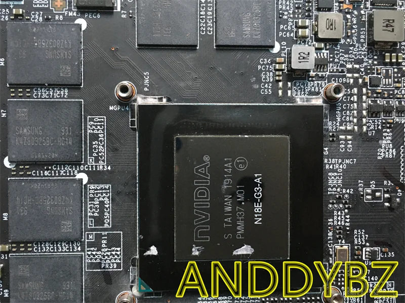 MS-17G11 for MSI MS-17G1 ws75 GS75 Stealth Series Motherboard WITH I9-9880HK AND RTX2080M TEST OK