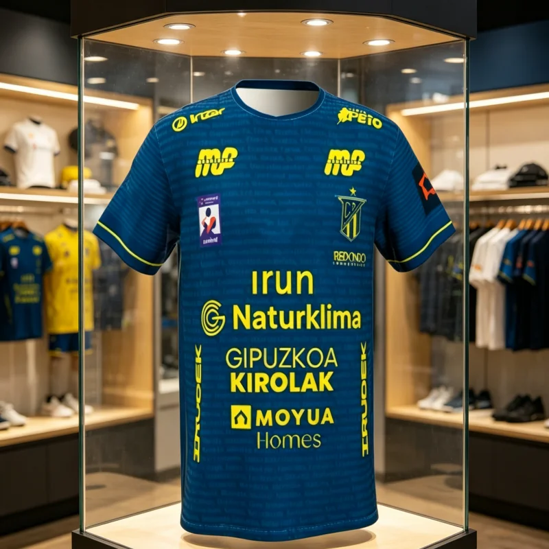 Camiseta de Balonmano IRUDEK Bidasoa Irun Asobal España 2026, Nueva Llegada, Diseño 3D, Unisex, para el Hogar y el Viaje, para Niños y Familia