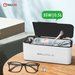 Ultrasonic Cleaner 35W Ultrasound Glasses Jewelry Cleaning Machine High Frequency 500ML Ultrasonic Cleaner Bath For Jewelry