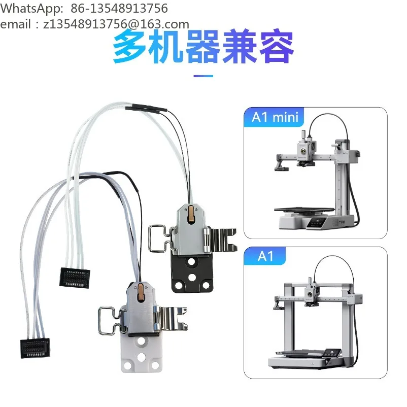 A1/A1 mini hot end heating components Synthetic stone aluminum heating block High temperature resistant universal accessories