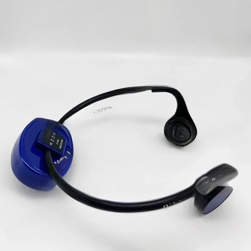 نظام الاتصالات تحت الماء لتدريب مدرب السباحة H900 جهاز إرسال 1 H902 سماعة توصيل العظام