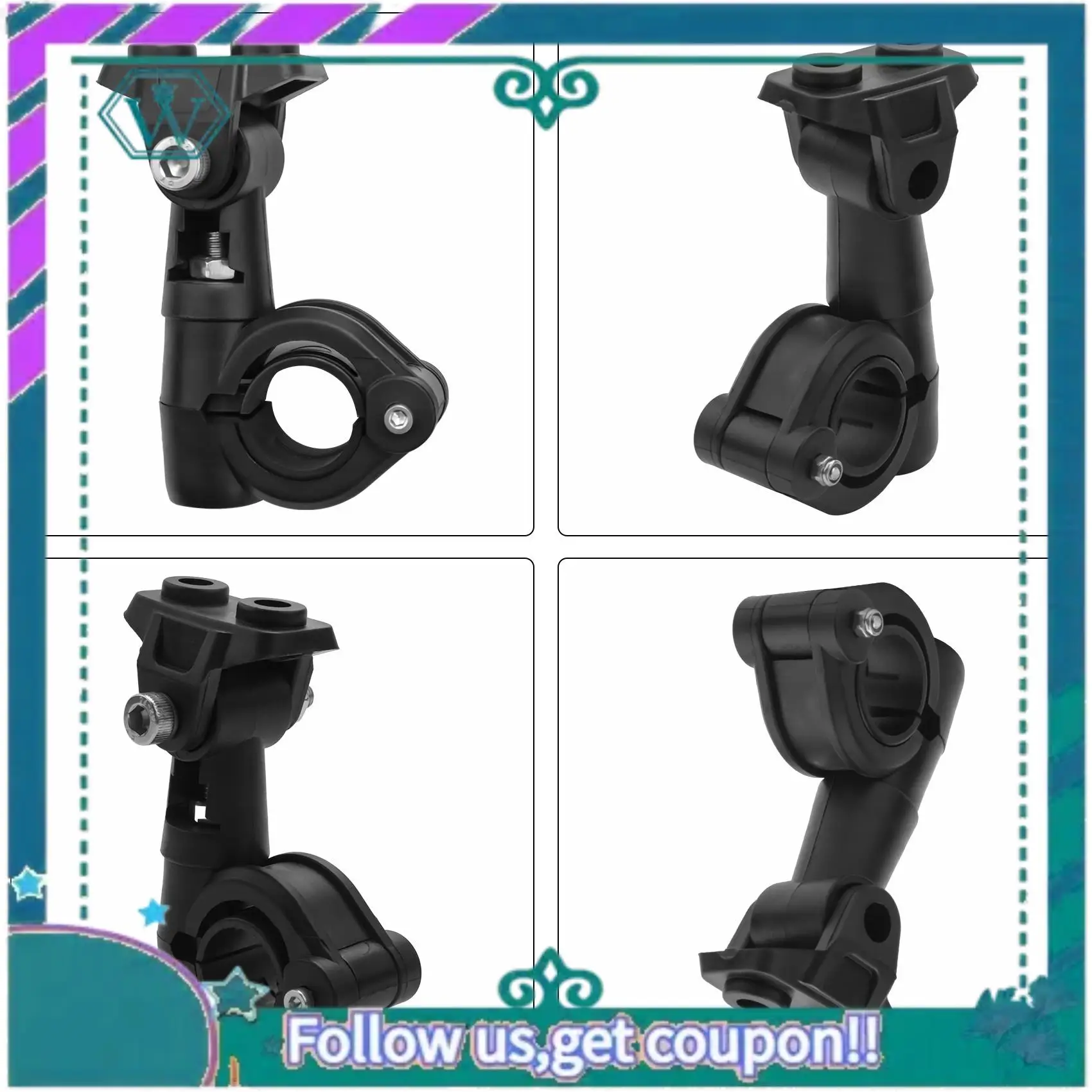 

AA92-крепление прожектора мотоцикла, монтажный кронштейн противотуманной фары, светодиодный кронштейн вспомогательной лампы для BMW-R1200GS F800GS/F700GS