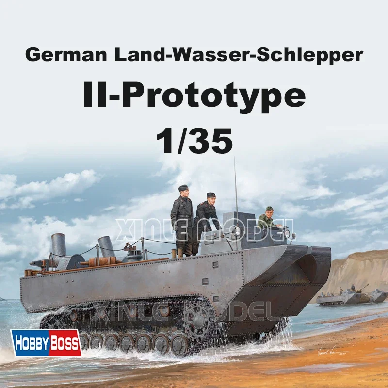 

Комплект модели пластикового танка Trumpeter 82461 21DWSXG--1/35 Немецкий LWS-II-амфибийный трактор-прототип ---- 20241212