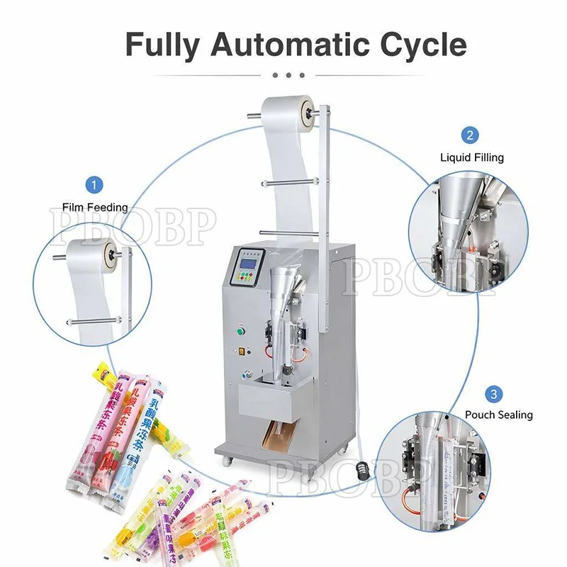 Including Tariffs Fully Automatic PLC Electric Driven Wrapping Machine For Solid Food Packaging In Plastic Bags