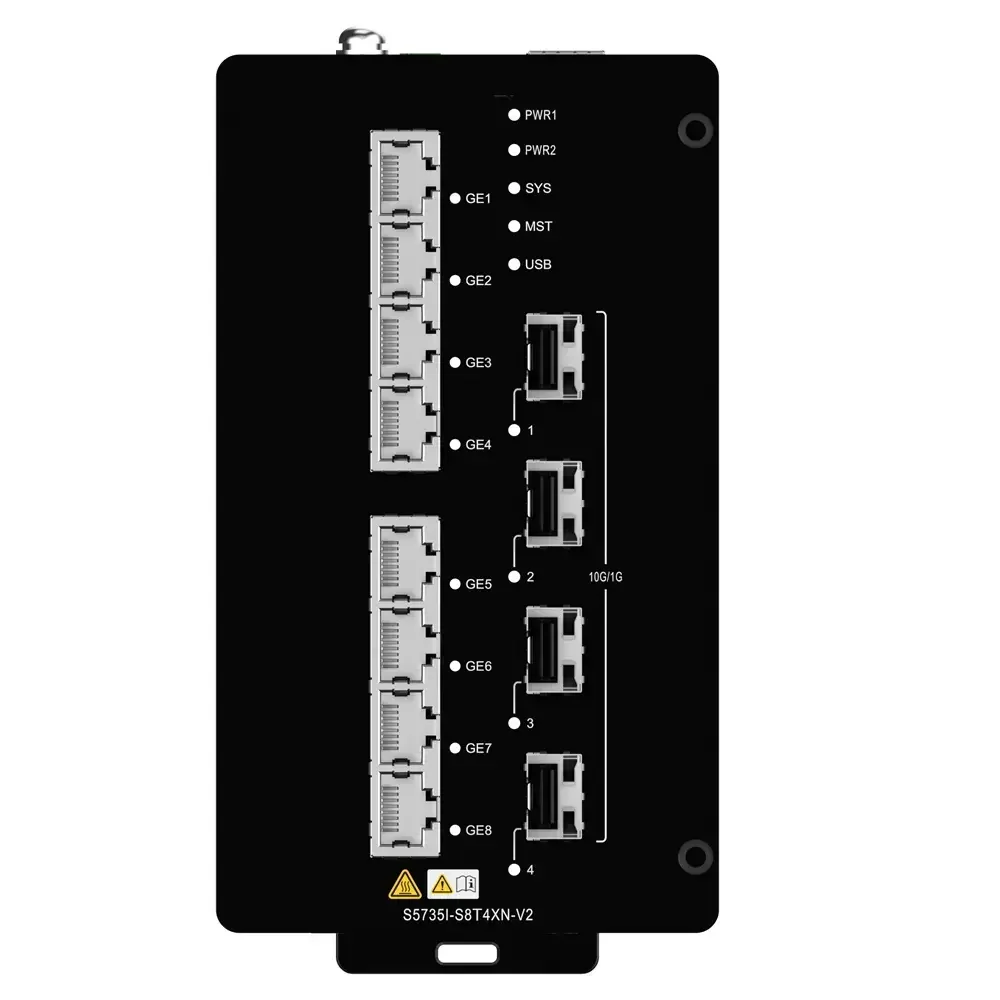 

【Brand new】S5735I-S8U4XN-V2 98012066 Poe Switch with 10g Industrial Switches Gigabit Network Switch