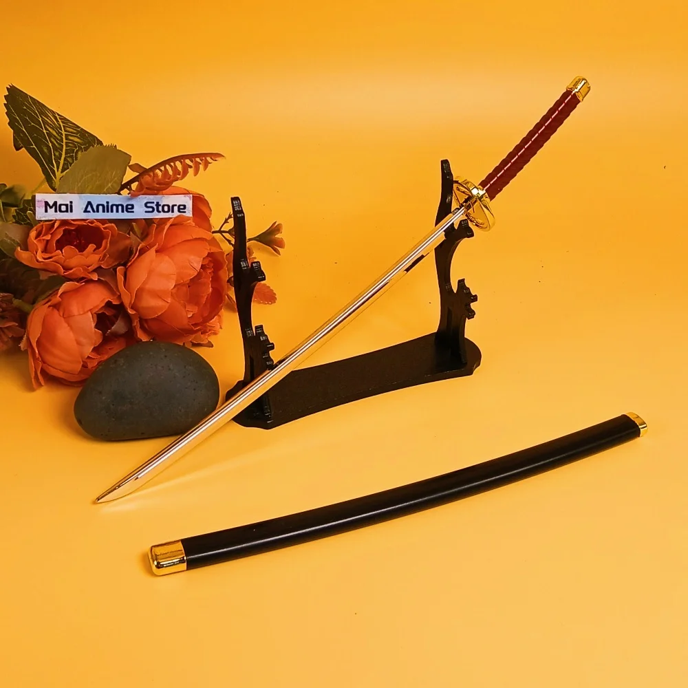 10 inch Okkotsu Yuta Katana Echte Grootte Katana Jujutsu Line Anime Origineel Suord Metalen Samurai Sabel Ninja Mes Unsharp en Y Techniek ft