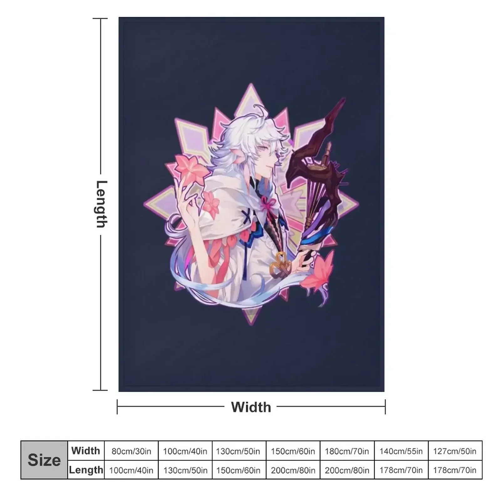 Fate grand order Merlin Mage of Flowers Throw Blanket Bed linens Fashion Sofas Large Vintage Decorative Beds Heavy Blankets