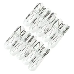 20PCS T5 12v 2w 자동차 할로겐 램프 악기 조명 대시 보드 전구 자동 인테리어 조명 소형 전구 표시기 자동차 스타일링