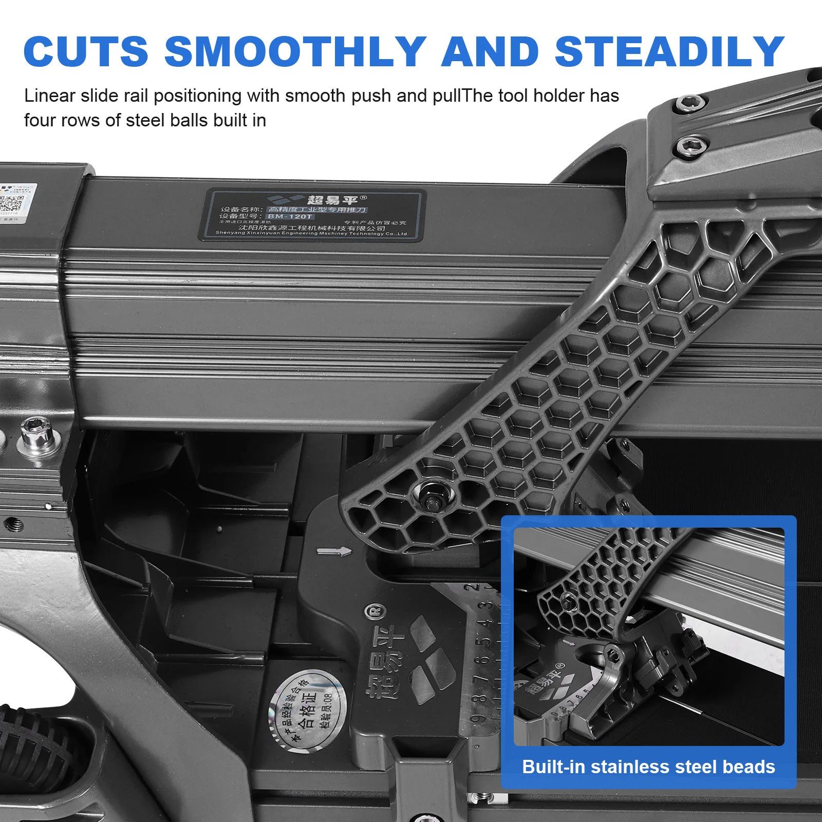 

Aluminum Alloy Ceramic Porcelain Tile Floor Cutting With Wheels and Handle Large Format Manual Tile Cutter for Precision Cutting