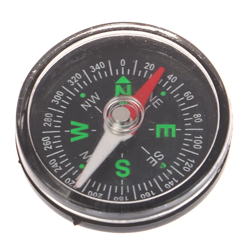 1pc 35/40MM Handheld Compass ABS Camping Pocket Compass Portable Navigation Climbing Riding Children Gift Outdoor Survival Gear