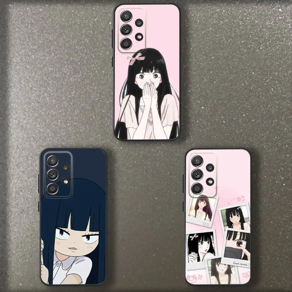 

Anime S-Sawako-os Phone Case For Samsung S 25,24,23,22,30,21,10,9,Ultra,Plus,Lite,FE,4,5 G Soft Black Case