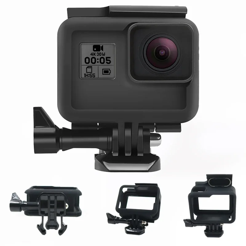 Top Frame Housing Border Cover Protective Shell Housing Cover Case Mount For GoPro Hero 7 6 5 Black Action Camera