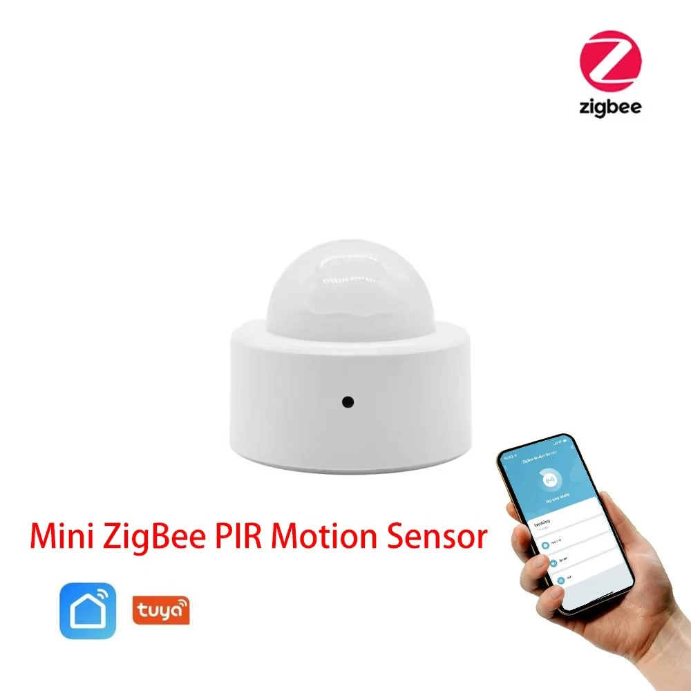 

Zigbee Smart WiFi Многофункциональный PIR датчик движения Переключатель Инфракрасный детектор Охранная сигнализация Телефон Приложение Дисплей Светодиодный светильник Активация