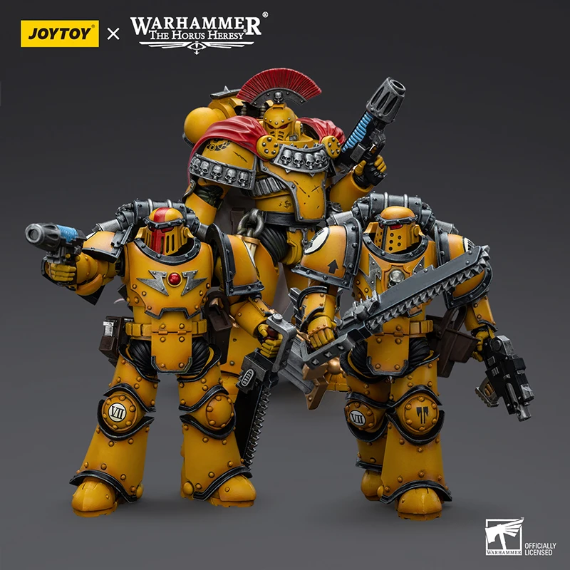 JOYTOY Warhammer The Horus Heresy Action Figure 1/18 Scale Imperial Fist Legion MkIII Despoiler Squad Articulated Military Model