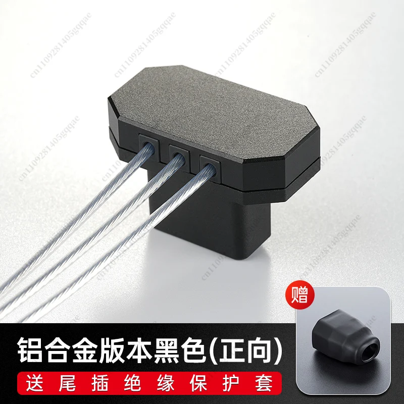 Power Cord Extension Cable Computer 90 Degree Elbow Three Hole Ultra-thin Male and Female Plug Computer C13 To C14