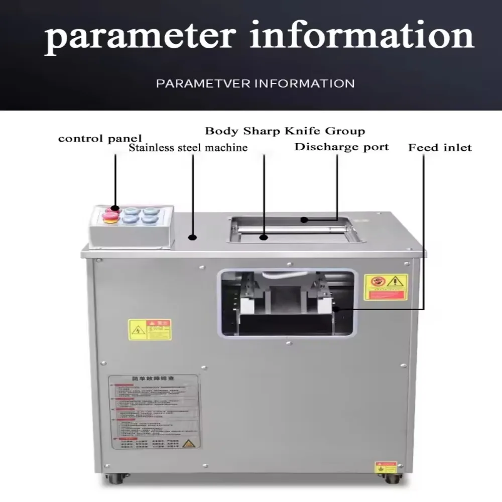 Cortador automático de filé de peixe-fatiador de filé de salmão, máquina comercial de trituração de carne de frutos do mar para processamento de peixes
