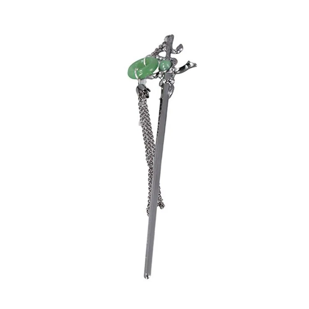 

Butterfly Hanfu Headdress Copper New Chinese Style Hairpin Geometric Hair Stick Tassel Hair Stick Hairstyle Design Tool