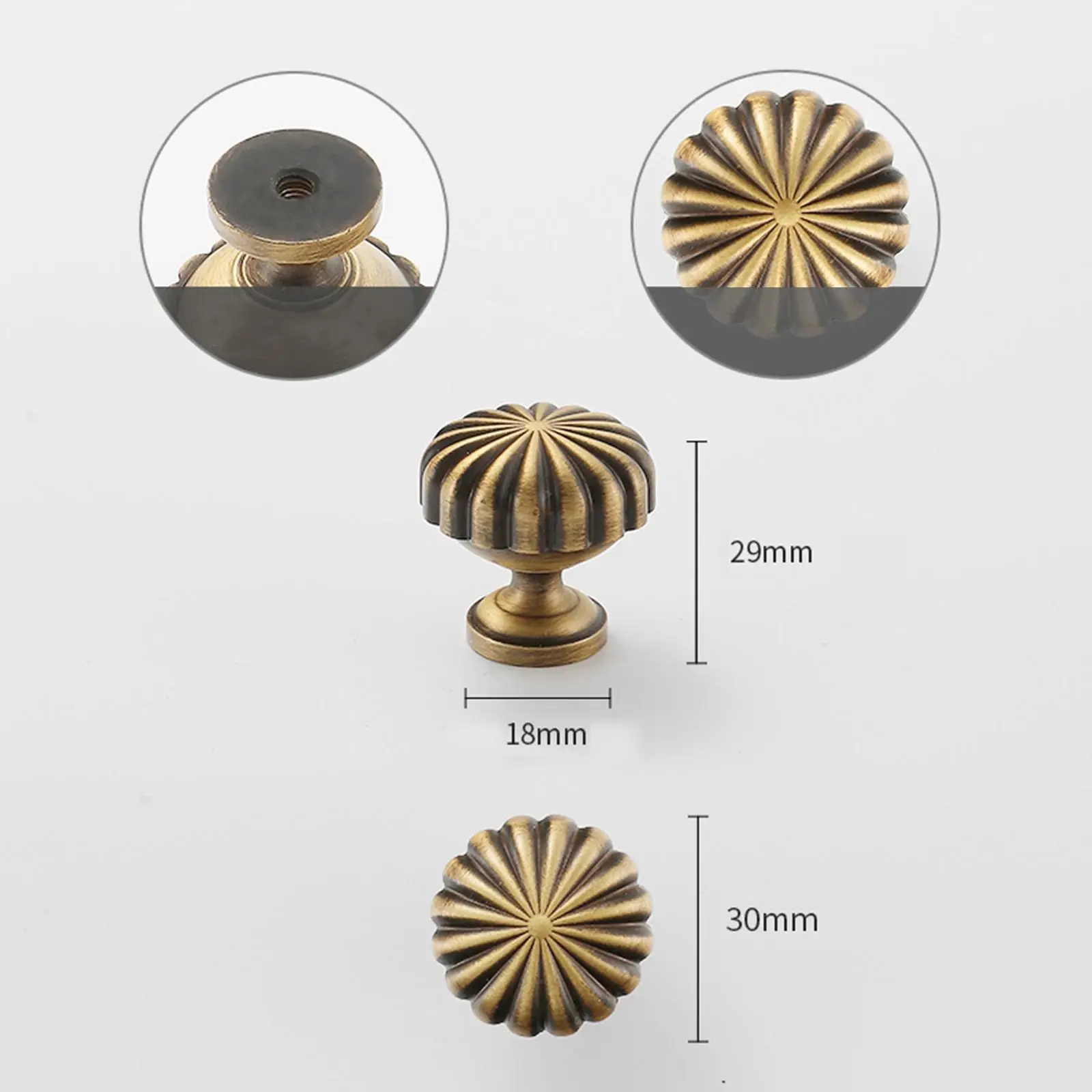 Cabinet Handles Cabinet Knobs Wardrobe Pull Multipurpose for Drawer Kitchen Bathroom