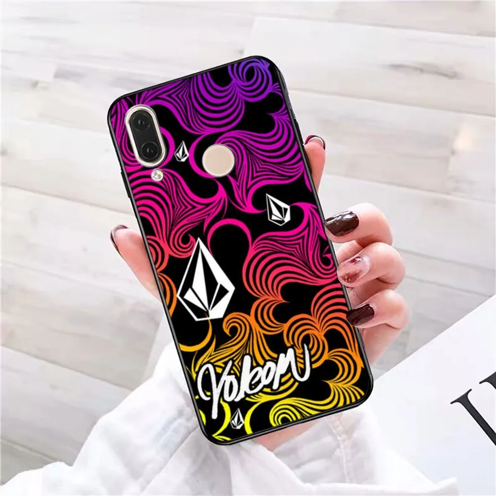 V-VolcomS-S Logo Phone Case For Redmi 5 6 7 8 9 10 Plus Pro 6 7 8 9 A GO K20 K30 K40 Pro Plus F3 Fundas