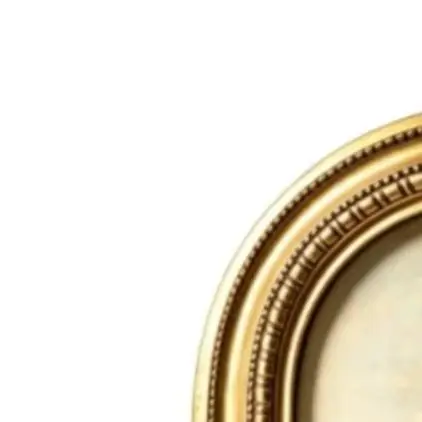 Resin Construction Arched Picture Frame with Balanced Proportions for Complementing Contemporary and Vintage Interiors