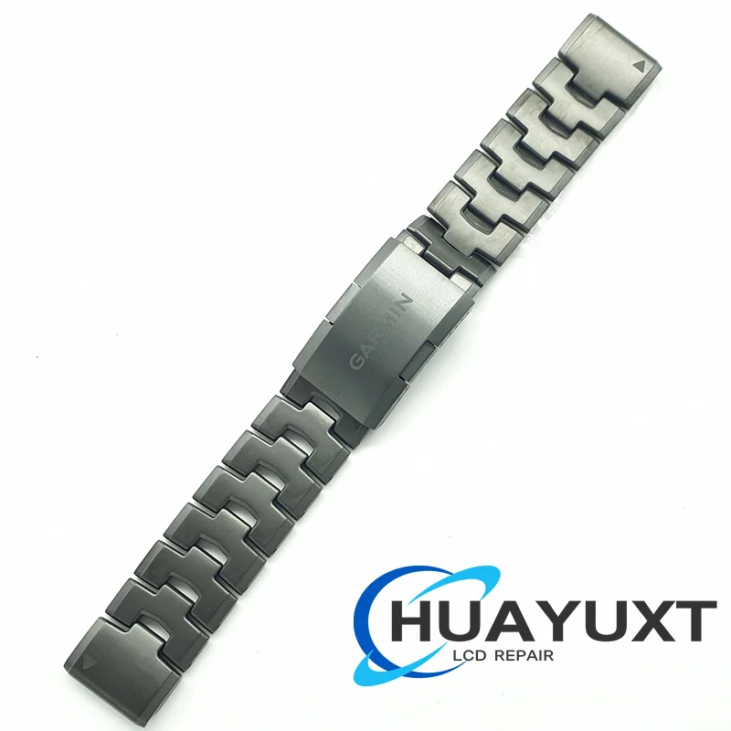 Original 22 mm Titan-DLC-Beschichtung für Garmin D2 epix Pro Fenix 5 6 Pro 7 MARQ Fenix 8 (47 mm)