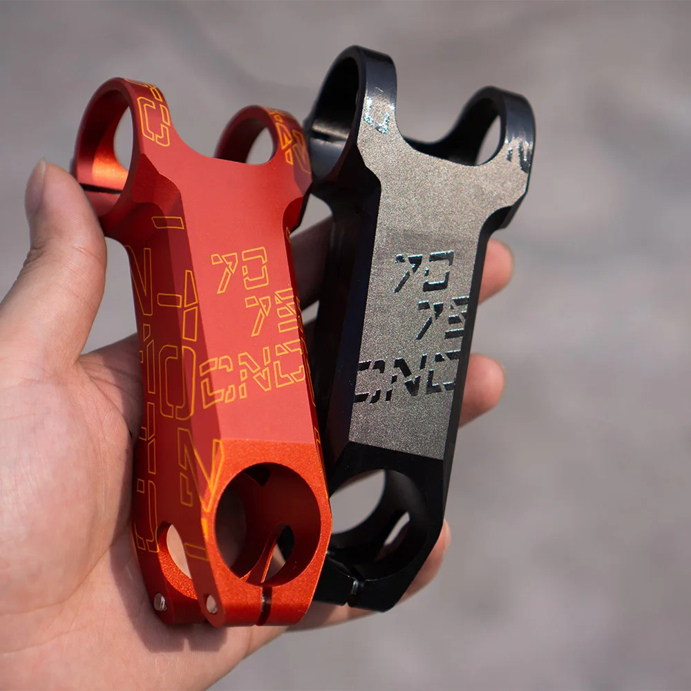 ZTTO MTB XC Racing 17 Grad 25 Aerodynamik-Vorbau 7075 Aluminium CNC-gefertigt, negativer Winkel, leicht, 31,8 mm – Detail 6