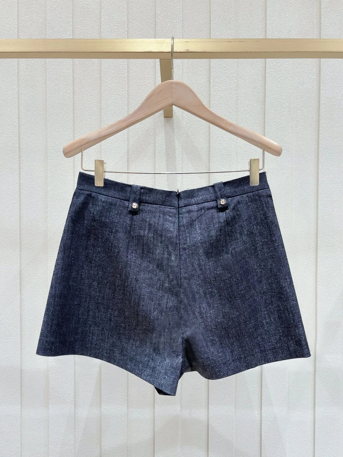 

Spring 2025 New Sle Academy Wind Irregular Design f-length Pleated Women's orts Skirt High Waist Cotton A-line Skirt