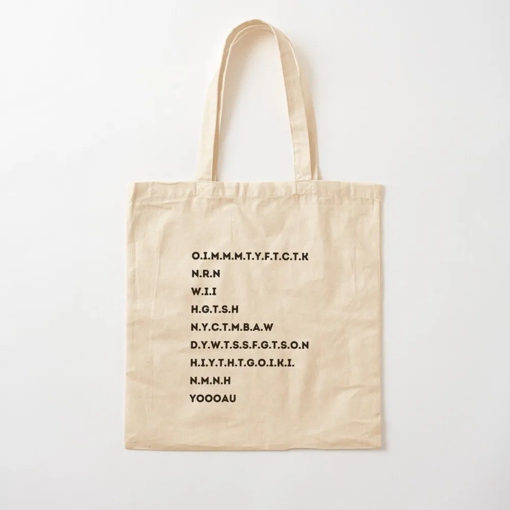 

Once I Make My Move Tote Bag Big bag women shopper bag women custom bags