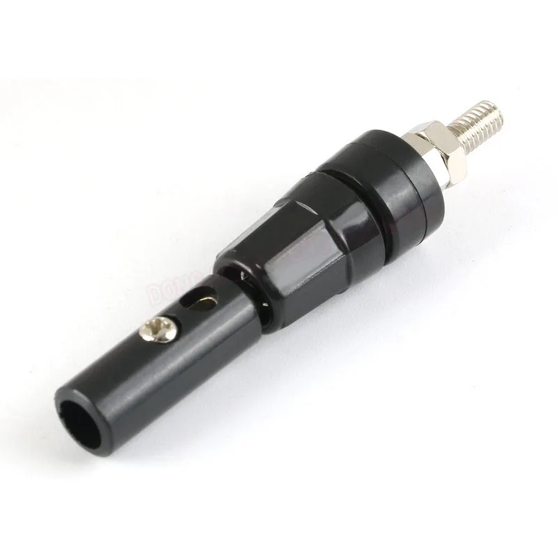 4mm Banana Plug 20A Copper Grounding Post M4*36 Terminal Banana Socket for Audio Test Lead Power