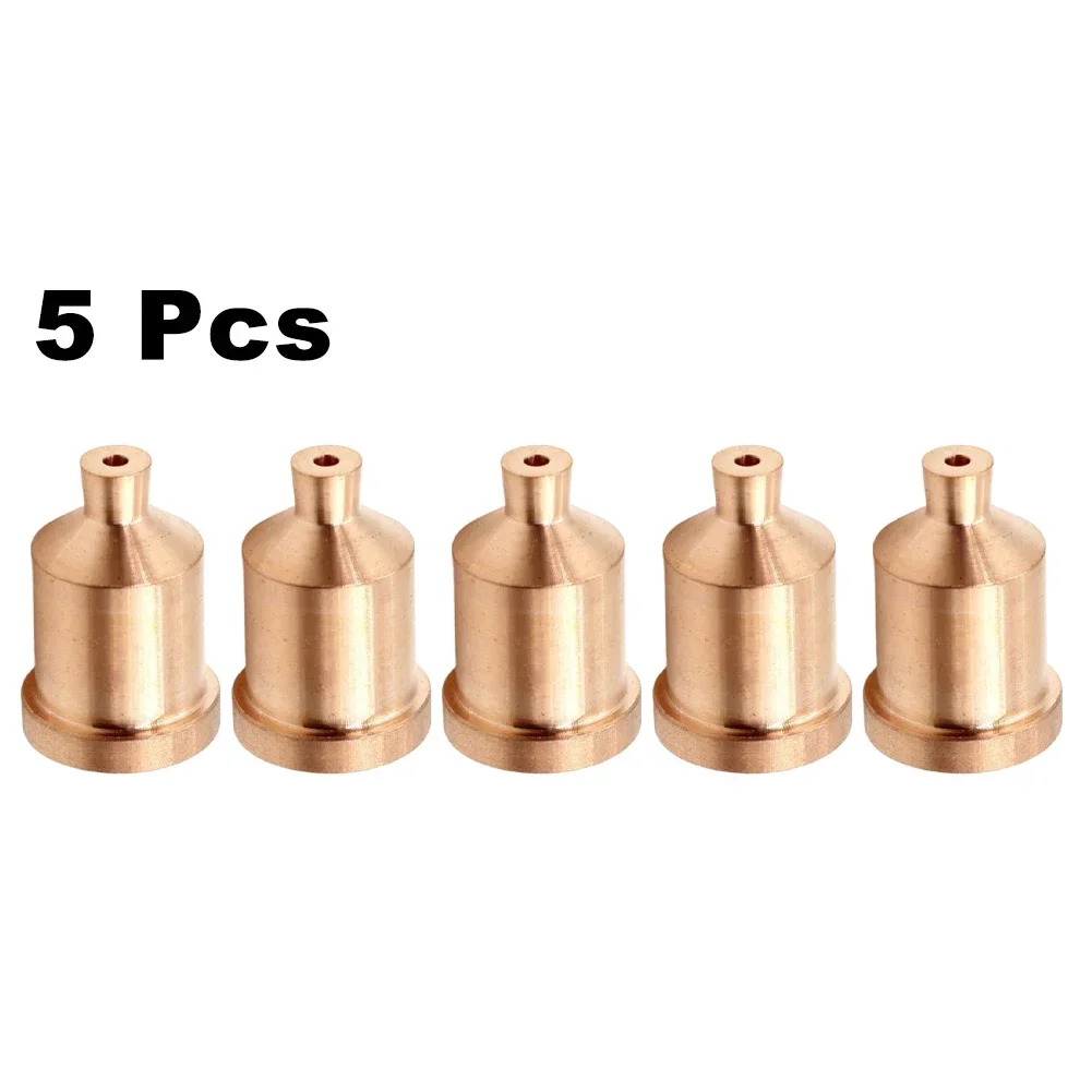 

Plasma Cutting Machine Torch Consumables KP2845 5 Plasma Cutter Contact Tips 11mm 40A for Lincol n LC105 Tomahawk 1538