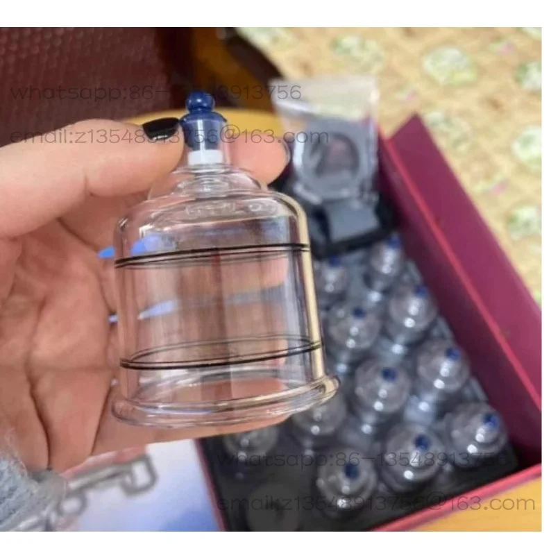 

Manual cupping, air extraction, vacuum cupping household storage set