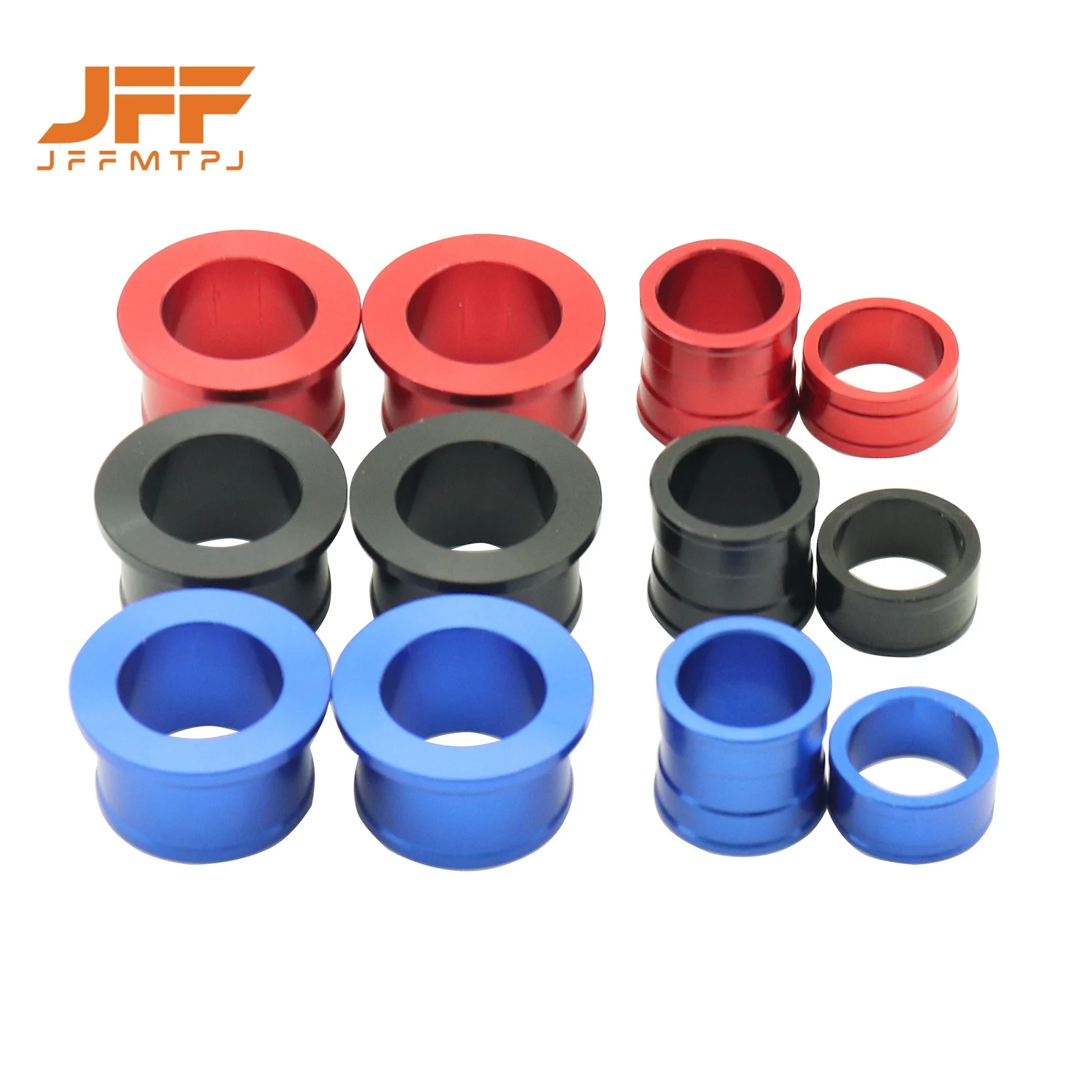 CNC Aluminum Billet Front Rear Wheel Hub Spacers Wheel Busher For Honda CR CRF 125 250 250R 250X 450R 450X 250RX 450RX 2002-2020