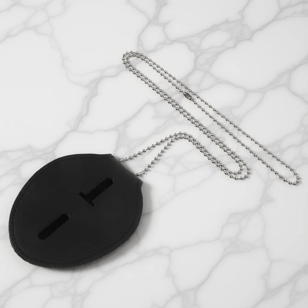 حامل شارة أمان متين مع مشبك معدني لبطاقة الهوية الواقية لتصميم المهنيين في الهواء الطلق لإنفاذ القانون #6