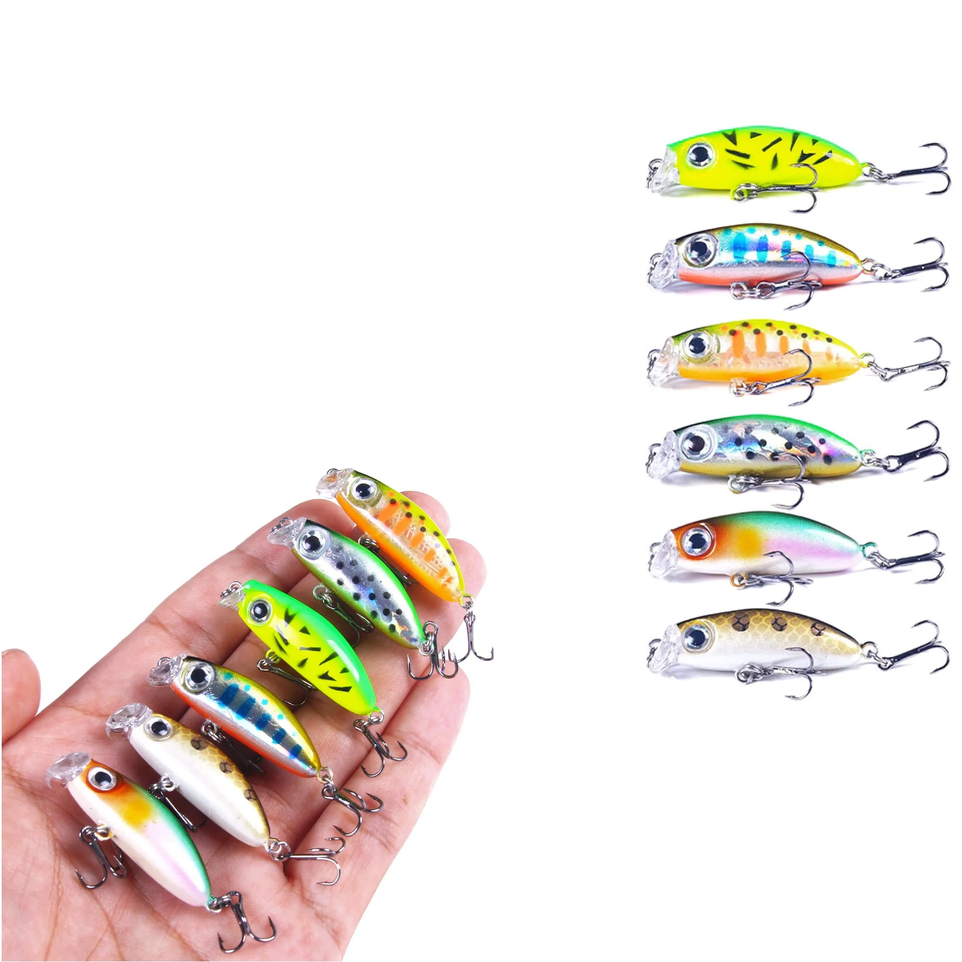 

Micro Minnow Fishing Lure 3g Bubble Ball Small Stream Long Cast Slow Sink Suspending Dead Flight Bionic Durable Fake Bait