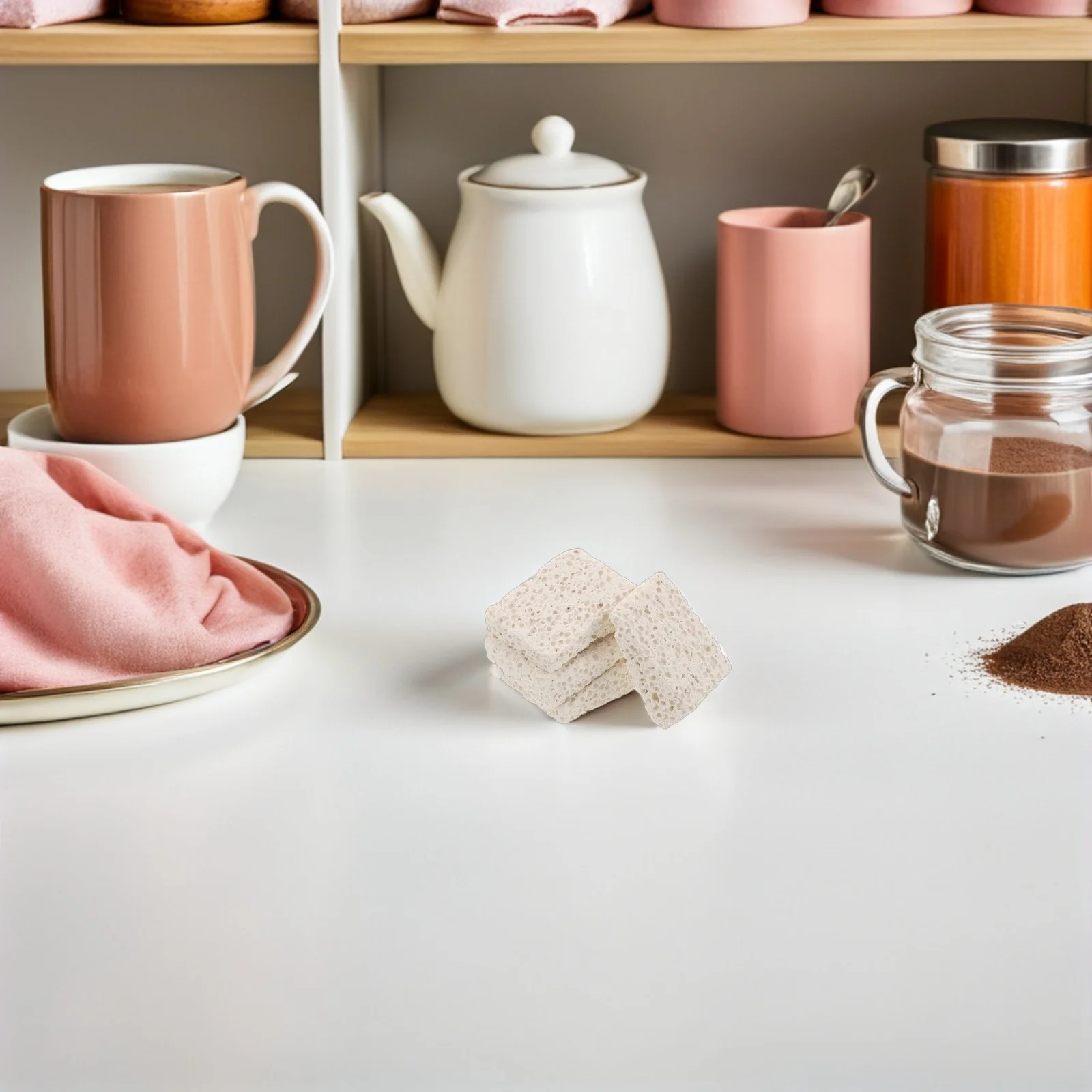 

30Pcs Ceramic Kiln Gasket Efficient Heating Uniform Heat Distribution Pottery Kiln Element Cushion Replacement Parts