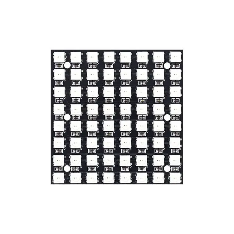 WS2812 LED 5050 RGB 8x8 64-bitowy moduł matrycy LED