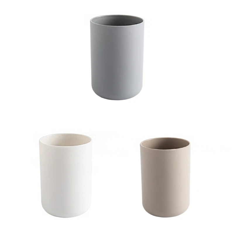 Chất liệu nhựa Phòng tắm Tumblers Cốc đánh răng Cốc gia dụng Phong cách hiện đại Dropship