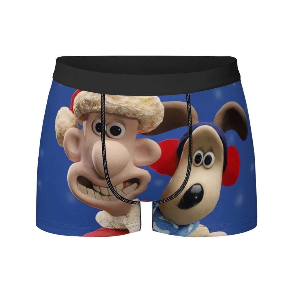 

Kawaii Cute Gromit Breathable milk Silk Boyshorts Elastic Men's Underwear 3D Boxer Shorts Boxer Briefs