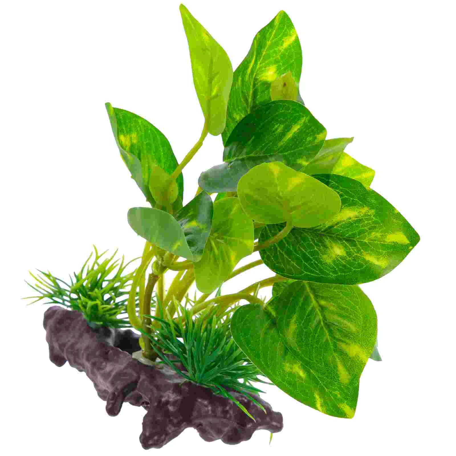 

Aquarium Artificial Plants Realistic Resin Wisteria Decorations Eco Friendly Safe Material Fish Tank Landscape