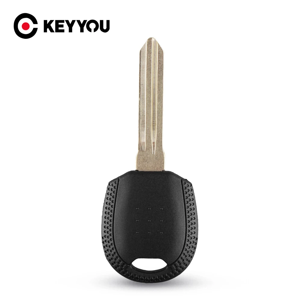 KEYYOU Remote Car Key Case Shell For Kia Carence Carnival i10 Optima Sedona Magentis Transponder Key Cover No Chip Left Blade