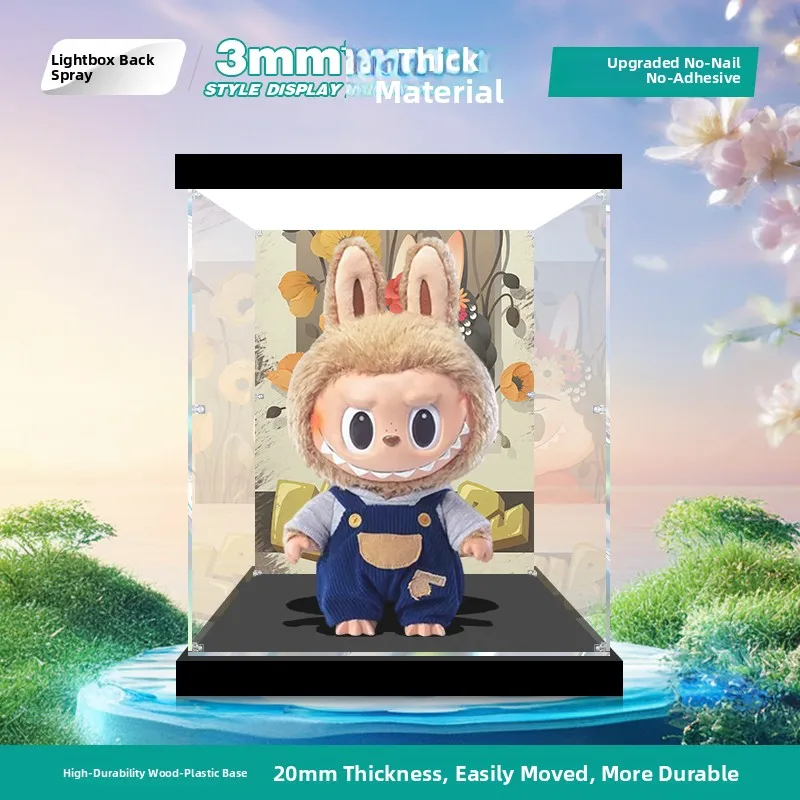 boite-d'exposition-de-figurines-en-fourrure-modele-transparent-anti-poussiere-hibou-pour-jouets-de-collection-bulle-labubu-decorations-tendance-pour-la-maison