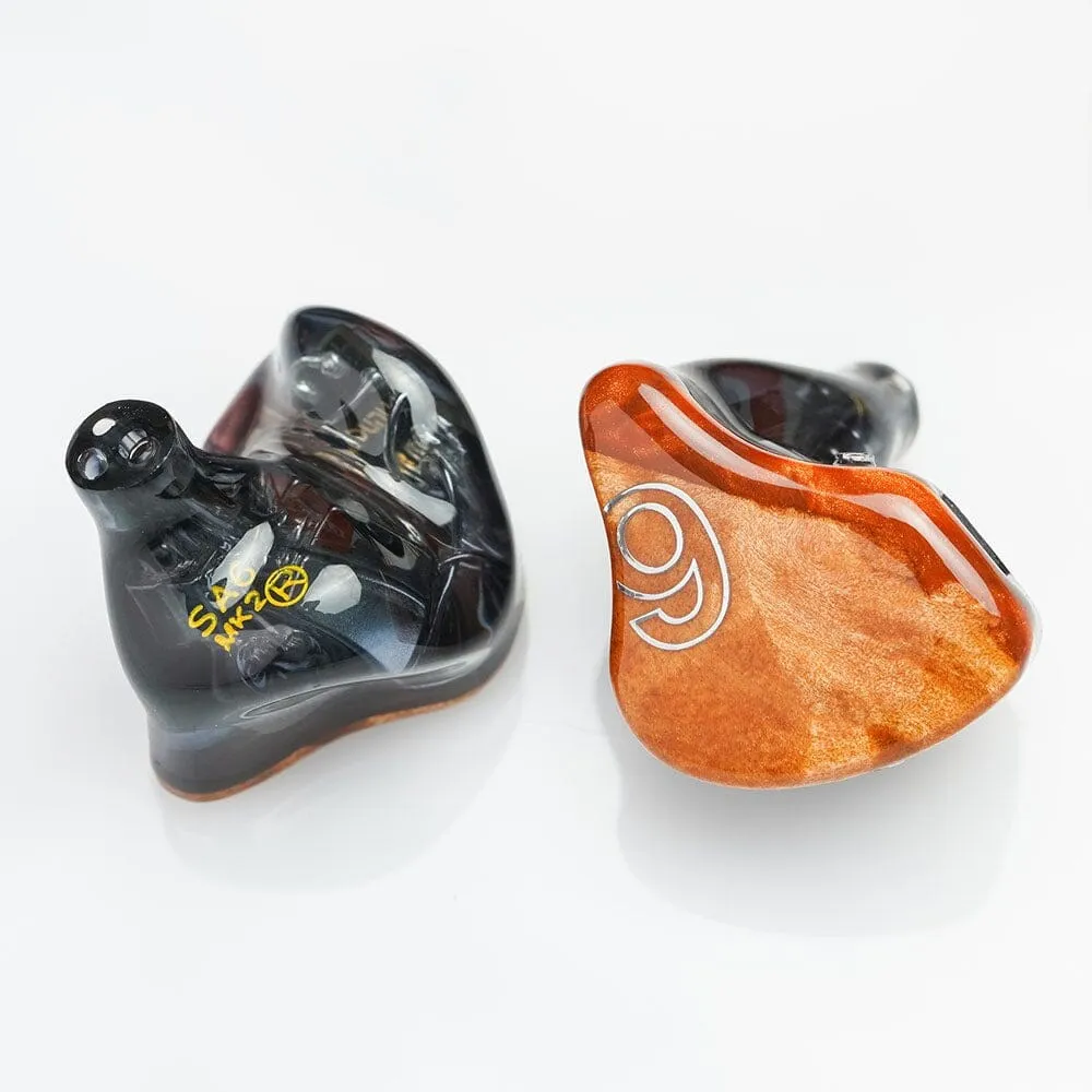 DUNU SA6 MKII / MK2 6BA In-Ear Monitors IEMs 6 Balance Armature Drivers Earphones 2 Tuning Switch Solid Wooden Covers Headphone