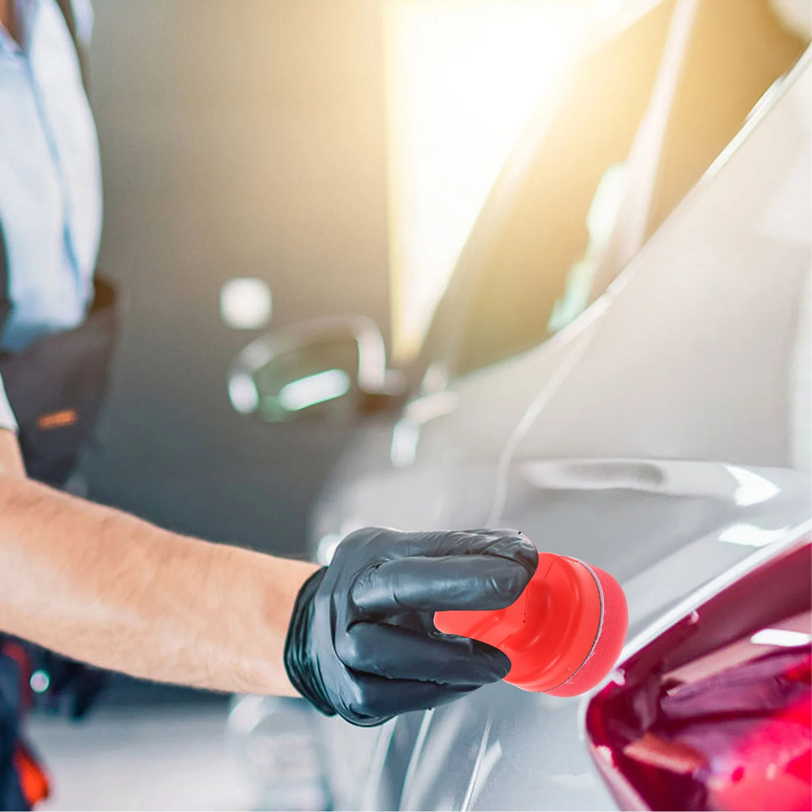 

Car Waxing Sponge Set Professional Polishing Results Versatile Use for Cars Boats Household Items No Power Source Needed