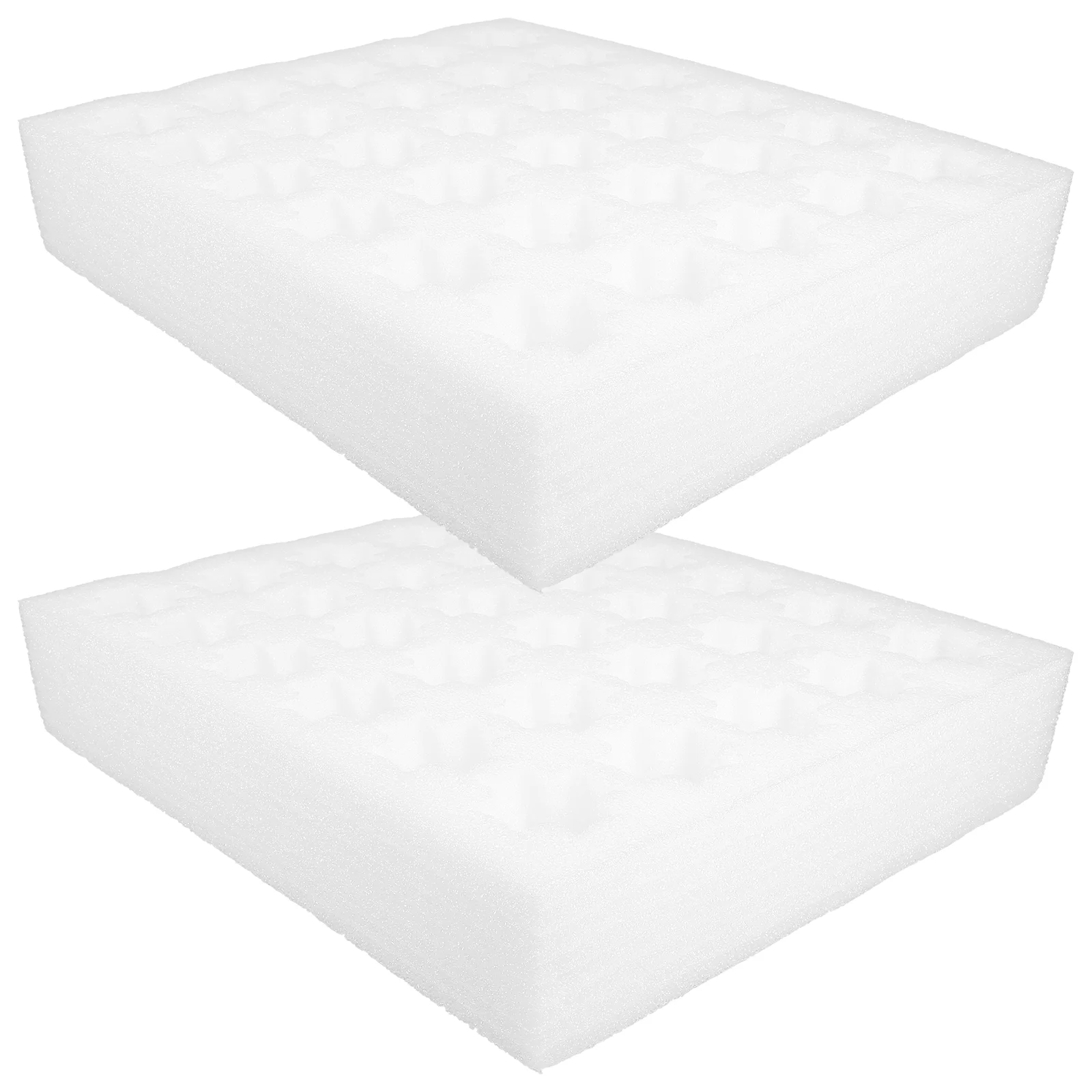 

2 Sets Full Individual Mattress Protector Egg Protection Tray Foam Topper Eggs Carrying Hanging Lamp Shade Replacement White